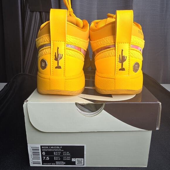 Size 6 - Nike Book 1 EYBL Peach Jam - Picture 6 of 15